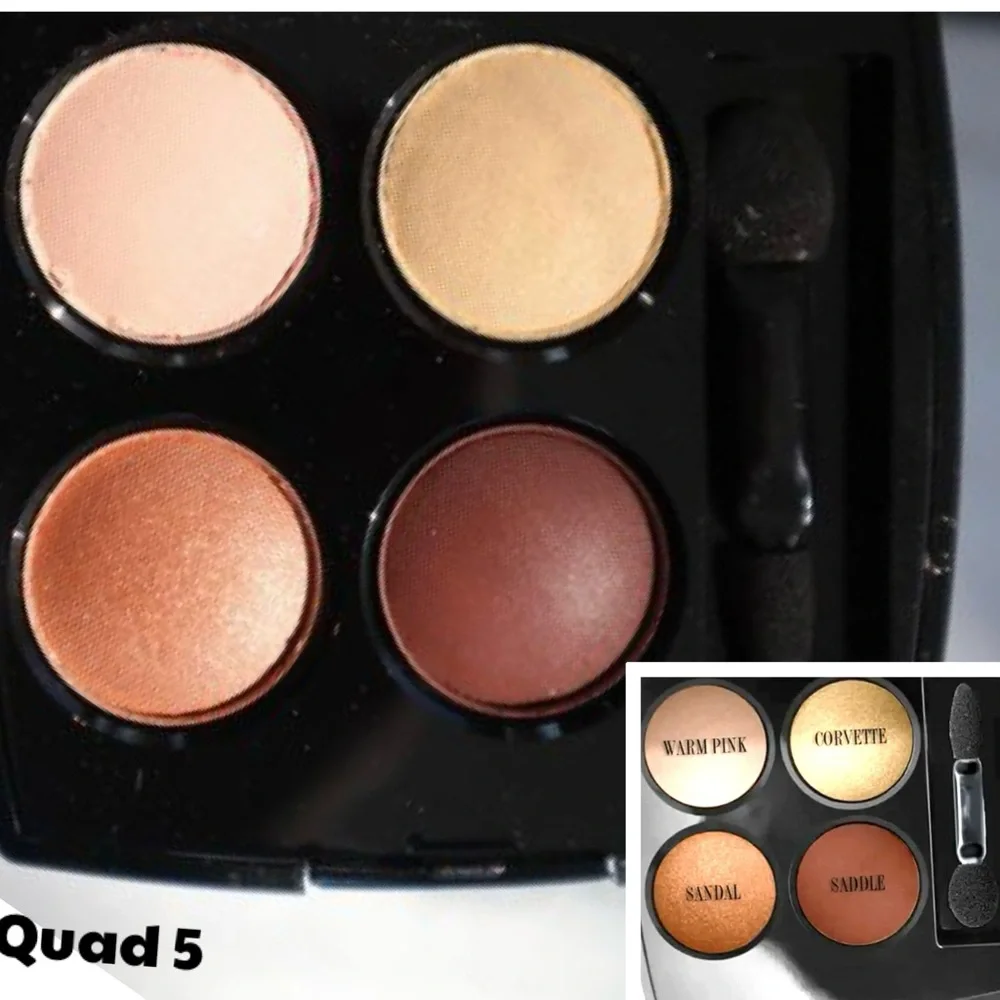 Monograph Collection Powder Eyeshadow Quads Portfolio NWT
